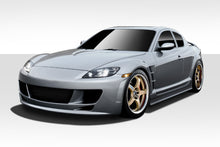 Load image into Gallery viewer, 2004-2008 Mazda RX-8 Duraflex X-Sport Body Kit - 4 Piece - Includes X-Sport Front Bumper Cover (109489) Type F Side Skirt Rocker Panels (109485) K-1 Rear Bumper Cover (109488)