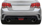 2011-2015 Chevrolet Cruze Duraflex GT Racing Rear Bumper Cover - 1 Piece