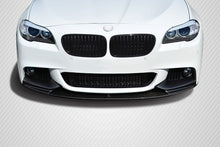 Load image into Gallery viewer, 2011-2016 BMW 5 Series F10 Carbon Creations M Performance Look Front Lip Splitter ( will only fit M Sport bumpers ) - 1 Piece
