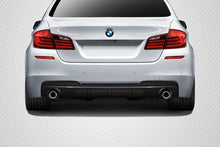 Load image into Gallery viewer, 2011-2016 BMW 5 Series F10 Carbon Creations M Performance Look Rear Diffuser ( will only fit M Sport Bumpers) - 1 Piece (S)