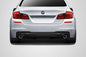 2011-2016 BMW 5 Series F10 Carbon Creations M Performance Look Rear Diffuser ( will only fit M Sport Bumpers) - 1 Piece (S)