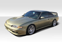 Load image into Gallery viewer, 1995-1996 Nissan 240SX S14 Duraflex N Sport Body Kit - 5 Piece - Includes N Sport Front Bumper Cover (109553) N Sport Side Skirt Rocker Panels (109554) N Sport Rear Add Ons Spat Extensions (109555)