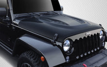 Load image into Gallery viewer, 2007-2018 Jeep Wrangler Carbon Creations Power Dome Hood - 1 Piece