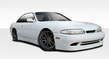 Load image into Gallery viewer, 1995-1996 Nissan 240SX S14 Duraflex Supercool Body Kit - 4 Piece - Includes Supercool Front Bumper Cover (109987) Supercool Side Skirt Rocker Panels (109989) Supercool Rear Bumper Cover (109990)