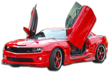 Load image into Gallery viewer, 2010-2013 Chevrolet Camaro V8 Duraflex Racer Body Kit - 4 Piece - Includes Racer Front Lip Under Spoiler Air Dam (105982) Racer Side Skirts Rocker Panels (105983) Racer Rear Lip Under Spoiler Air Dam (105985)
