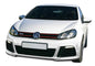 2010-2014 Volkswagen Golf GTI Jetta Sportwagen Duraflex R Look Front Bumper Cover - 1 Piece