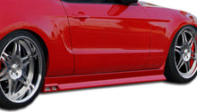 Load image into Gallery viewer, 2005-2014 Ford Mustang Duraflex Racer 3 Side Skirts Rocker Panels - 2 Piece