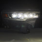 AlphaRex 25-26 Dodge Ram 1500 NOVA LED Proj Headlights- Black w/Activ Lit/ Seq Signal/Switchbk DRL
