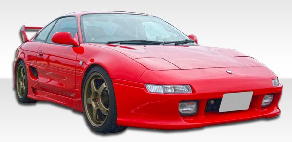 1991-1995 Toyota MR2 Duraflex Type T Body Kit - 4 Piece - Includes Type T Front Bumper Cover (101044) Type T Rear Bumper Cover (101045) Type T Side Skirts Rocker Panels (101046)