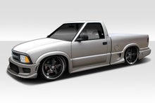 Load image into Gallery viewer, 1994-2004 Chevrolet S-10 Standard Cab Duraflex Drifter Body Kit - 6 Piece - Includes Drifter Front Bumper Cover (101417) Drifter Rear Bumper Cover (101418) Drifter Side Skirts Rocker Panels ( 101421)