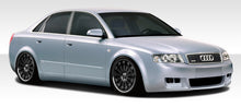 Load image into Gallery viewer, 2002-2005 Audi A4 B6 Duraflex RS4 Body Kit (euro spec) - 4 Piece - Includes RS4 Style Front Bumper Cover (100291) R-1 Rear Under Spoiler Air Dam (100289) and R-1 Side Skirts Rocker Panels (100290)