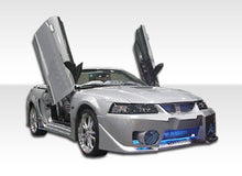 Load image into Gallery viewer, 1999-2004 Ford Mustang Duraflex Evo 5 Body Kit - 4 Piece - Includes Evo 5 Front Bumper Cover (103276) Bomber Side Skirts Rocker Panels (103275) Bomber Rear Bumper Cover (103274)