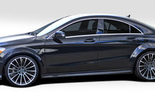 Load image into Gallery viewer, 2014-2015 Mercedes CLA Class Duraflex Black Series Look Wide Body Side Skirt Rocker Panels -2 Piece