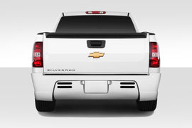 2007-2013 Chevrolet Silverado Duraflex BT-3 Rear Bumper Cover - 1 Piece