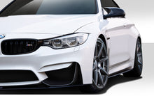 Load image into Gallery viewer, 2014-2018 BMW M3 F80 2014-2020 M4 F82 F83 Duraflex M Performance Look Front Add Ons Spat Extensions - 2 Piece (S)