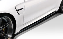 Load image into Gallery viewer, 2014-2020 BMW M4 F82 / 4 Series F32 Duraflex M Performance Look Side Skirt Splitters - 2 Piece