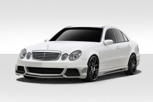 Load image into Gallery viewer, 2007-2009 Mercedes E Class W211 4DR Duraflex W-1 Body Kit - 4 Piece - Includes W-1 Front Bumper Cover (108816) W-1 Side Skirt Rocker Panels (112235) W-1 Rear Bumper Cover (112234)
