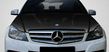 Load image into Gallery viewer, 2012-2014 Mercedes C Class W204 Carbon Creations Black Series Look Hood - 1 Piece
