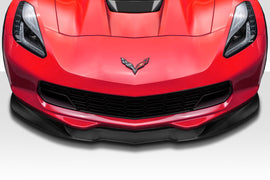 2014-2019 Chevrolet Corvette C7 Duraflex Apex Front Splitter - 3 Piece