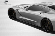 Load image into Gallery viewer, 2014-2019 Chevrolet Corvette C7 Carbon Creations GT Concept Side Splitters - 2 Piece