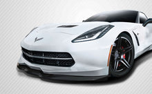 Load image into Gallery viewer, 2014-2019 Chevrolet Corvette C7 Carbon Creations Apex Front Splitter - 3 Piece