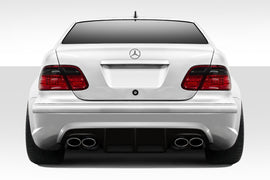 1998-2002 Mercedes CLK W208 Duraflex Black Series Look Wide Body Rear Bumper Cover - 1 Piece