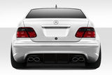 1998-2002 Mercedes CLK W208 Duraflex Black Series Look Wide Body Rear Bumper Cover - 1 Piece