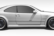 Load image into Gallery viewer, 1998-2002 Mercedes CLK W208 Duraflex Black Series Look Wide Body Side Skirts Rocker Panels - 2 Piece