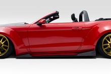Load image into Gallery viewer, 2015-2023 Ford Mustang Duraflex Grid Side Skirts Rocker Panels - 2 Piece
