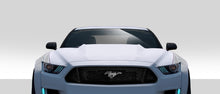 Load image into Gallery viewer, 2015-2017 Ford Mustang Duraflex Cowl Hood - 1 Piece