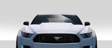 Load image into Gallery viewer, 2015-2017 Ford Mustang Duraflex Cowl Hood - 1 Piece
