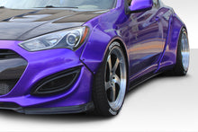 Load image into Gallery viewer, 2010-2016 Hyundai Genesis Coupe 2DR Duraflex Circuit 75 MM Front Fender Flares - 2-piece