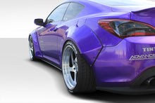 Load image into Gallery viewer, 2010-2016 Hyundai Genesis Coupe 2DR Duraflex Circuit 75 MM Rear Fender Flares - 2-piece