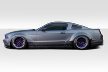 Load image into Gallery viewer, 2010-2014 Ford Mustang Duraflex Circuit Wide Body Kit - 4 Piece - Includes Circuit 75 MM Front Fender Flares (112623) Circuit 75 MM Rear Fender Flares (112624)