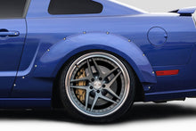 Load image into Gallery viewer, 2005-2009 Ford Mustang Duraflex Circuit Wide Body 75MM Rear Fender Flares - 2 Piece