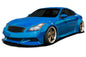 2008-2015 Infiniti G Coupe G37 Q60 Duraflex Circuit 75MM Fender Flares Kit - 4 Piece - Includes Duraflex Circuit 75MM Front Fender Flares (112609) - Duraflex Circuit 75MM Rear Fender Flares (112610)