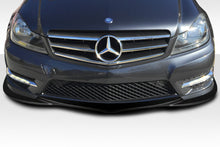 Load image into Gallery viewer, 2012-2014 Mercedes C Class W204 Duraflex L Sport Front Lip Spoiler - 1 Piece (AMG Sports Bumper only)
