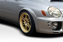 Load image into Gallery viewer, 2002-2003 Subaru Impreza WRX 4DR Duraflex Race Front Fender Flares - 4 Piece
