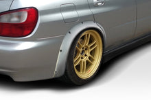 Load image into Gallery viewer, 2004-2007 Subaru Impreza WRX 4DR Duraflex Race Rear Fender Flares - 4 Piece