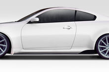 Load image into Gallery viewer, 2008-2015 Infiniti G Coupe 2DR G37 Q60 Duraflex L-Sport Side Splitters - 2 Piece