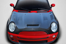 Load image into Gallery viewer, 2002-2006 Mini Cooper / Cooper S R50 R53 2005-2008 Cooper convertible R52 Carbon Creations DriTech Racer Hood - 1 Piece