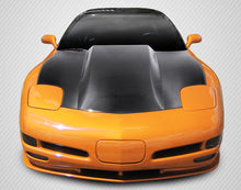 Load image into Gallery viewer, 1997-2004 Chevrolet Corvette C5 Carbon Creations DriTech Cowl Hood - 1 Piece