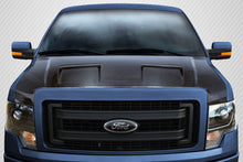 Load image into Gallery viewer, 2009-2014 Ford F-150 Carbon Creations DriTech Ram Air Hood - 1 Piece