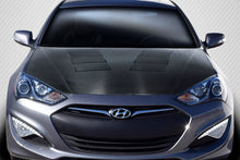 Load image into Gallery viewer, 2013-2016 Hyundai Genesis Coupe 2DR Carbon Creations DriTech TS-1 Hood - 1 Piece