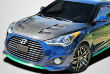 Load image into Gallery viewer, 2012-2017 Hyundai Veloster Hyundai Veloster Carbon Creations DriTech AM-S Hood - 1 Piece