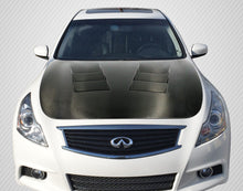 Load image into Gallery viewer, 2007-2013 Infiniti G Sedan G25 G35 G37 / 2015 Q40 Carbon Creations DriTech TS-1 Hood - 1 Piece
