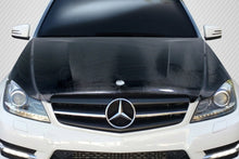 Load image into Gallery viewer, 2012-2014 Mercedes C Class W204 Carbon Creations C63 Look Hood - 1 Piece