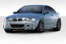 Load image into Gallery viewer, 2001-2006 BMW M3 E46 Duraflex Circuit 50mm Fender Flares Kit - 4 Piece - Includes Circuit Front Fender Flares (112627) Circuit Rear Fender Flares (112628)