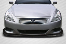 Load image into Gallery viewer, 2008-2015 Infiniti G Coupe G37 Q60 Carbon Creations Chronos Front Lip Spoiler - 3 Piece