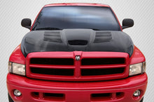 Load image into Gallery viewer, 1994-2001 Dodge Ram Carbon Creations DriTech Viper Look Hood - 1 Piece